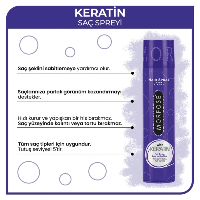 Morfose Keratin Saç Spreyi 300 ml