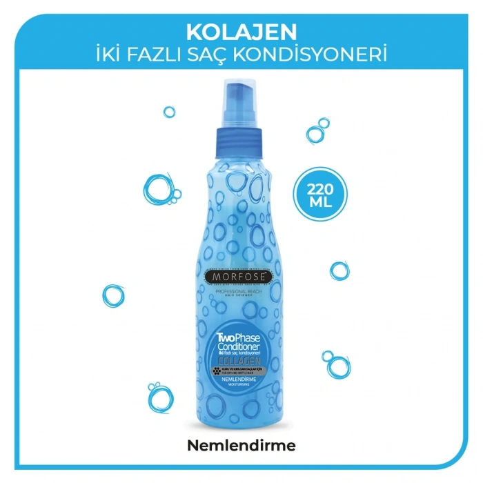 Morfose Kolajen Çift Fazlı Fön Suyu 220 ml