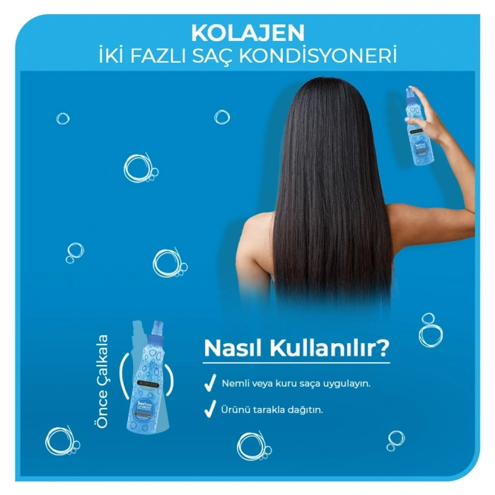 Morfose Kolajen Çift Fazlı Fön Suyu 220 ml
