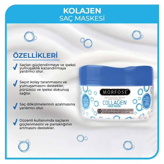 Morfose Kolajen Saç Maskesi 250 ml
