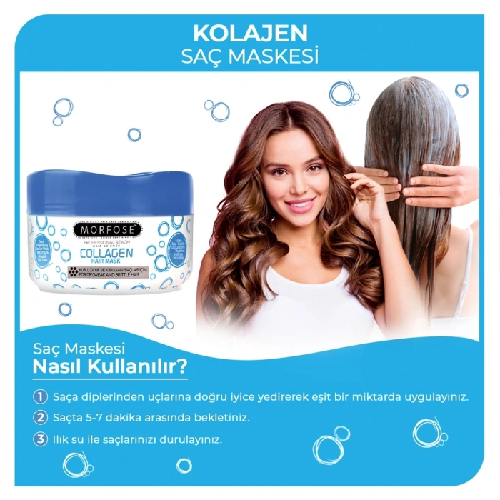 Morfose Kolajen Saç Maskesi 250 ml