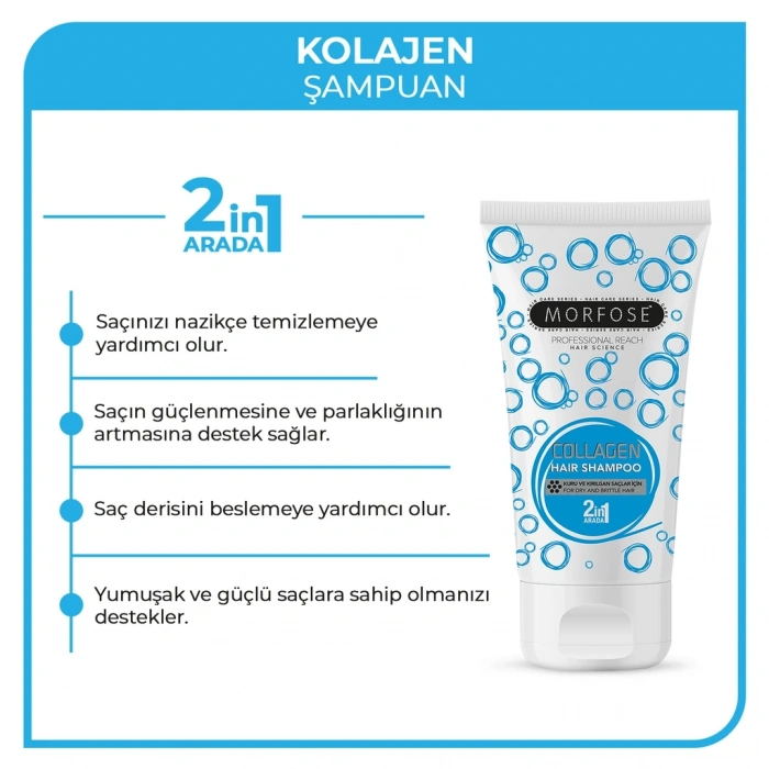 Morfose Kolajen Saç Şampuanı 50 ml