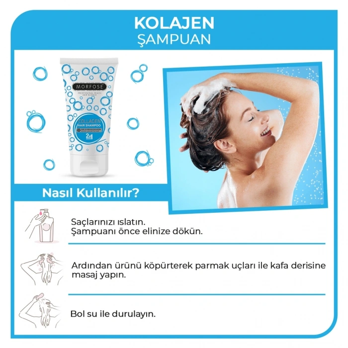 Morfose Kolajen Saç Şampuanı 50 ml