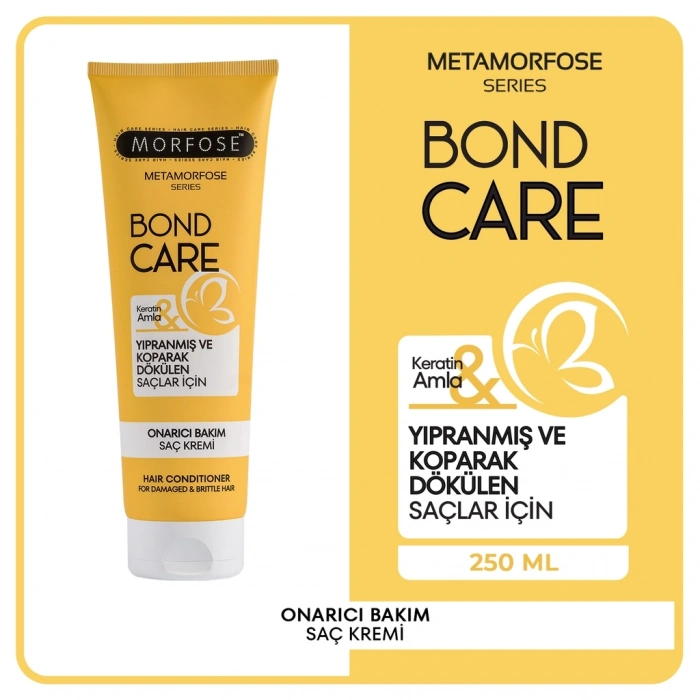 Morfose Metamorfose Bond Care Onarıcı Bakım Saç Kremi 250 ml