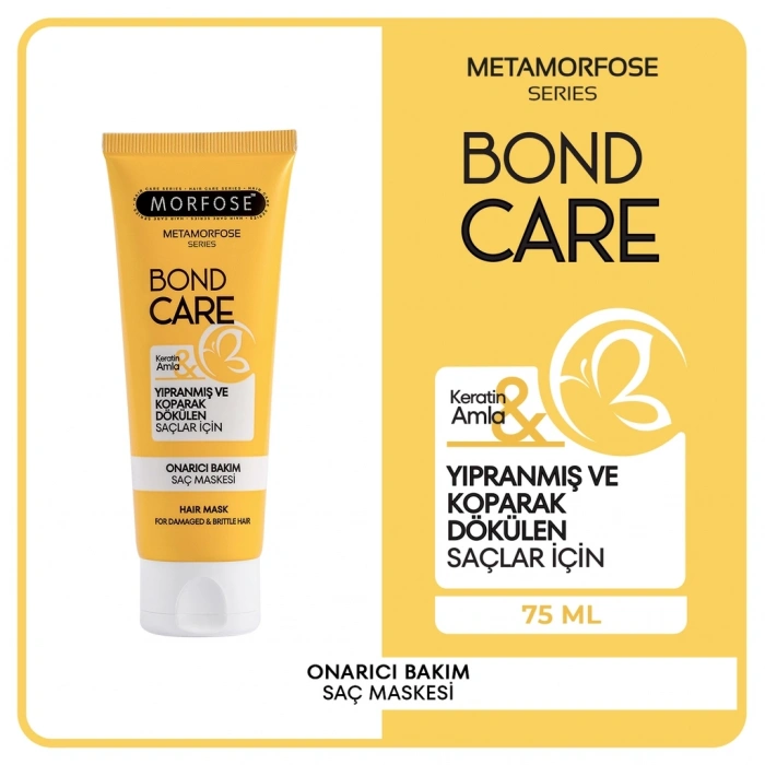 Morfose Metamorfose Bond Care Onarıcı Bakım Saç Maskesi 75 ml