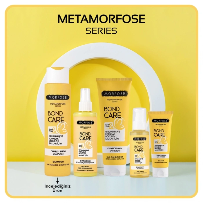 Morfose Metamorfose Bond Care Onarıcı Bakım Şampuan 400 ml