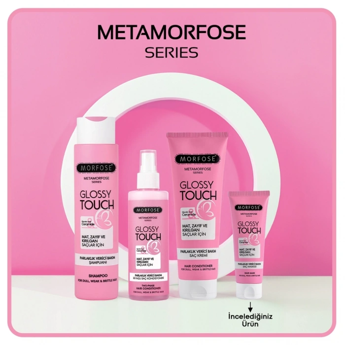 Morfose Metamorfose Glossy Touch Parlaklık Verici Bakım Saç Maskesi 75 ml