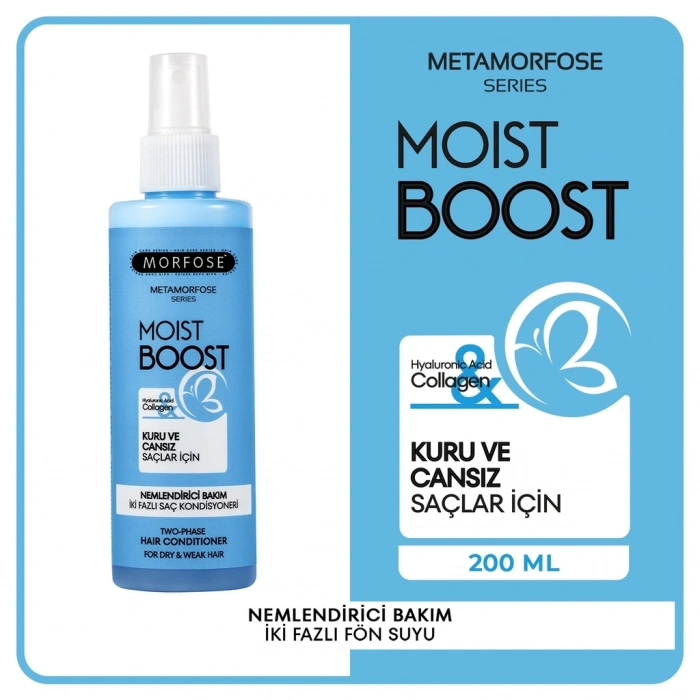 Morfose Metamorfose Moist Boost Nemlendirici Bakım İki Fazlı Saç Kondisyoneri 200 ml