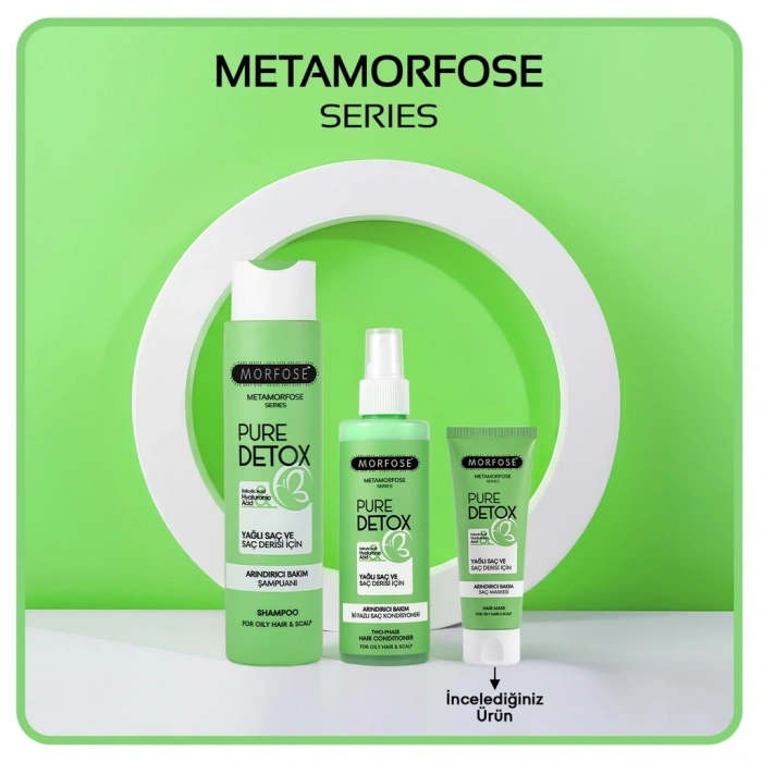 Morfose Metamorfose Pure Detox Arındırıcı Bakım Saç Maskesi 75 ml