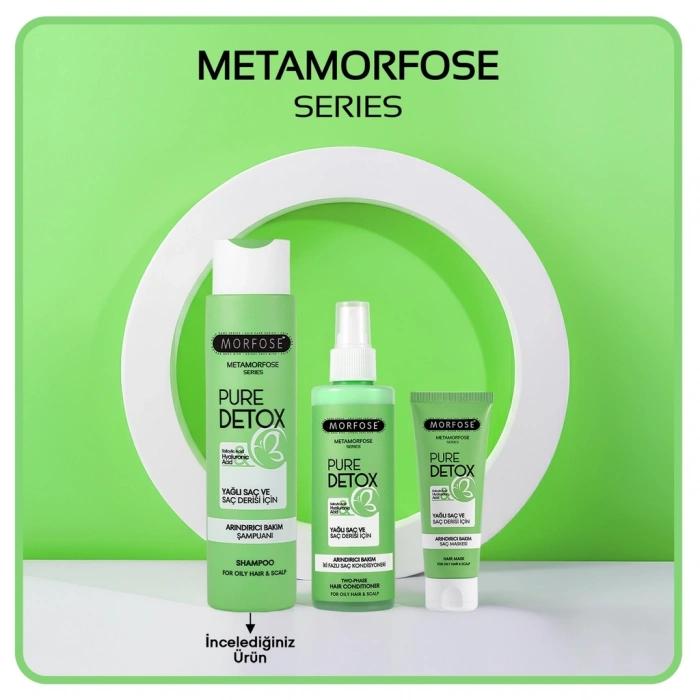 Morfose Metamorfose Pure Detox Arındırıcı Bakım Şampuan 400 ml