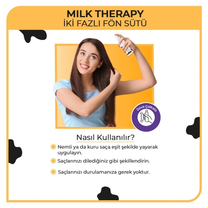 Morfose Milk Therapy Çift Fazlı Fön Suyu 50 ml