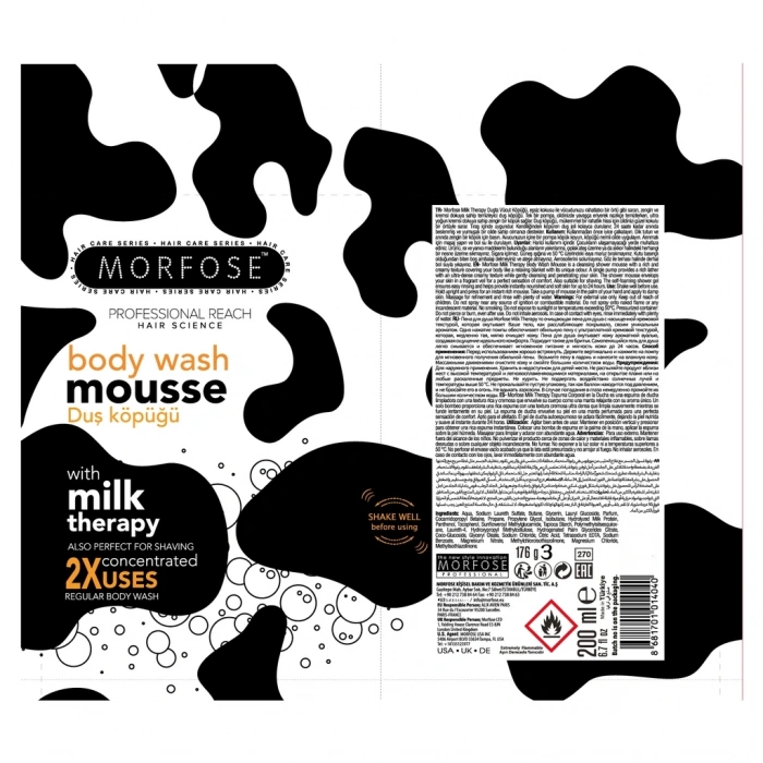 Morfose Milk Therapy Duş Köpüğü 200 ml