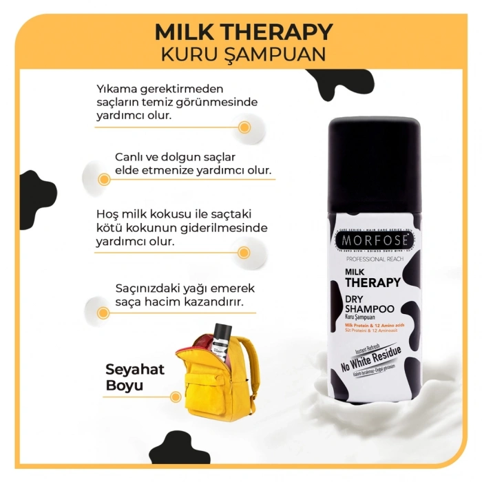 Morfose Milk Therapy Kuru Şampuan 90 ml
