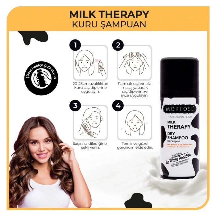 Morfose Milk Therapy Kuru Şampuan 90 ml