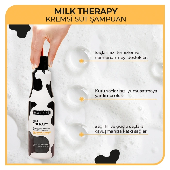 Morfose Milk Therapy Saç Şampuanı 500 ml