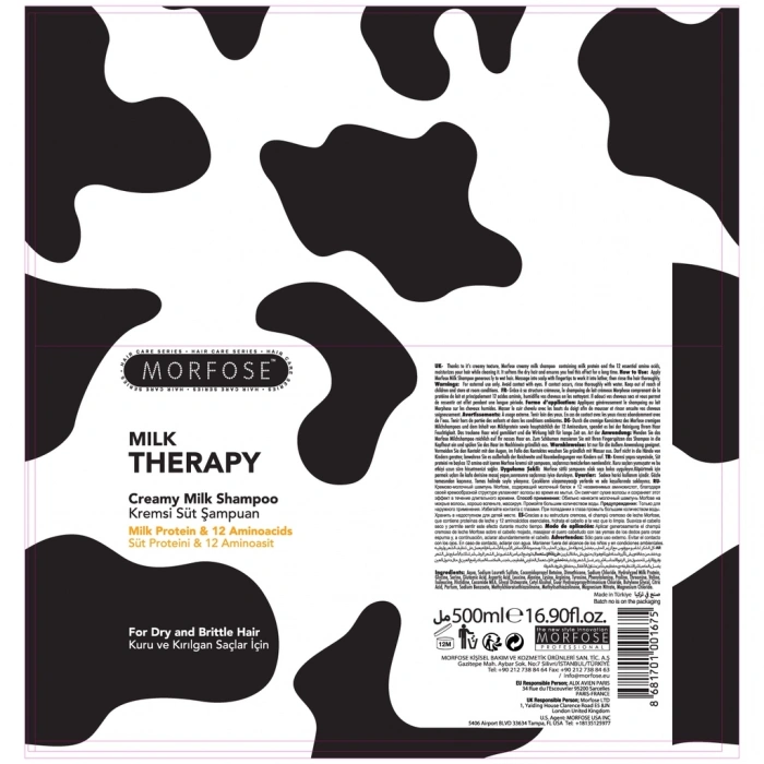 Morfose Milk Therapy Saç Şampuanı 500 ml