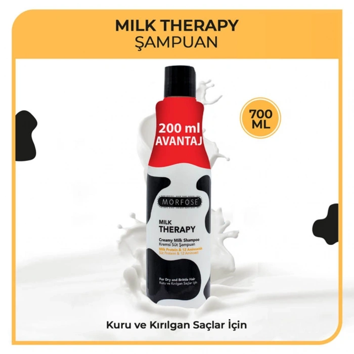 Morfose Milk Therapy Saç Şampuanı 700 ml