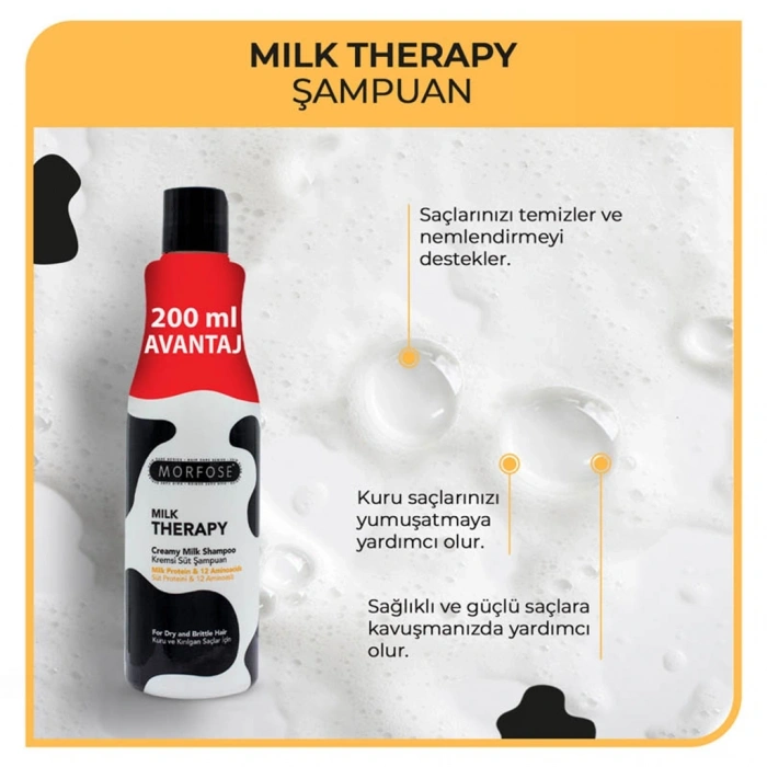 Morfose Milk Therapy Saç Şampuanı 700 ml