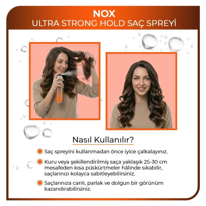 Morfose Nox Saç Spreyi 250 ml