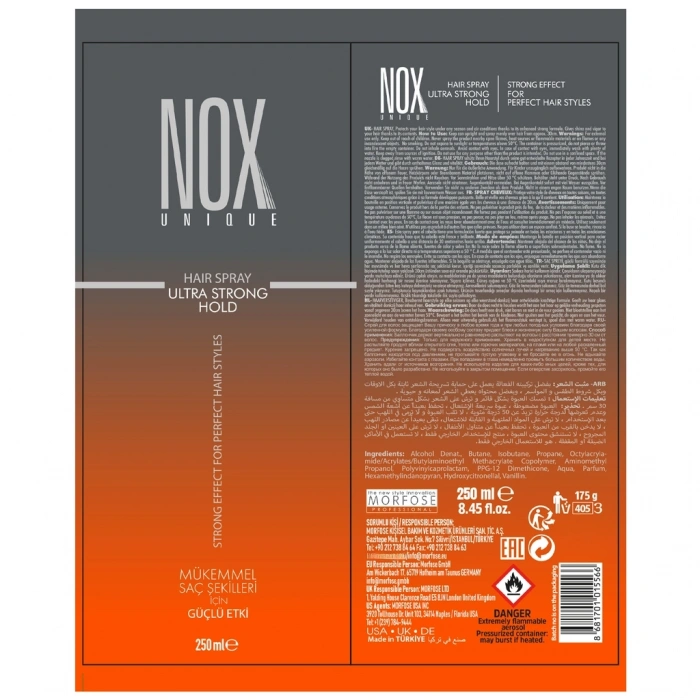 Morfose Nox Saç Spreyi 250 ml