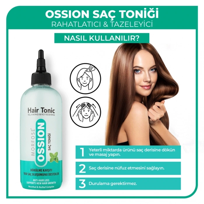Morfose Ossion Dökülme Karşıtı Saç Toniği 300 ml