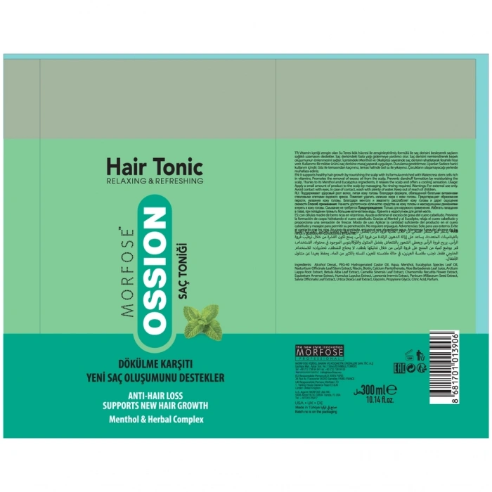 Morfose Ossion Dökülme Karşıtı Saç Toniği 300 ml