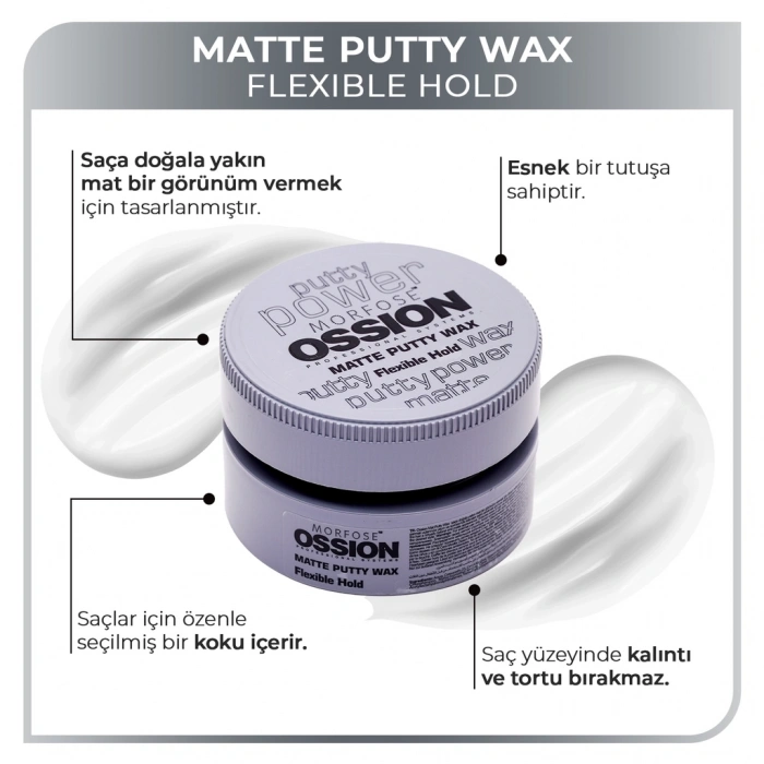 Morfose Ossion Mat Putty Wax 100 ml