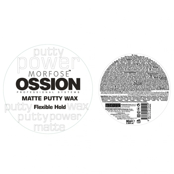 Morfose Ossion Putty Matte Wax 60 ml