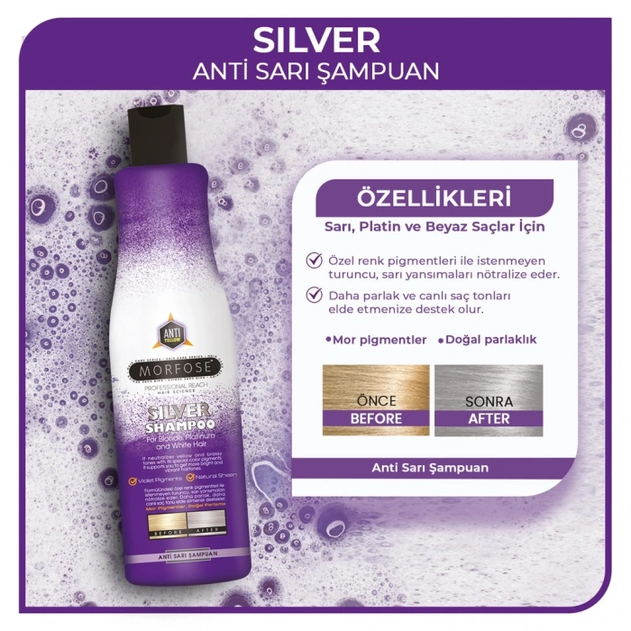 Morfose Silver Şampuan 500 ml