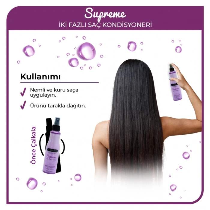 Morfose Supreme Çift Fazlı Fön Suyu 220 ml