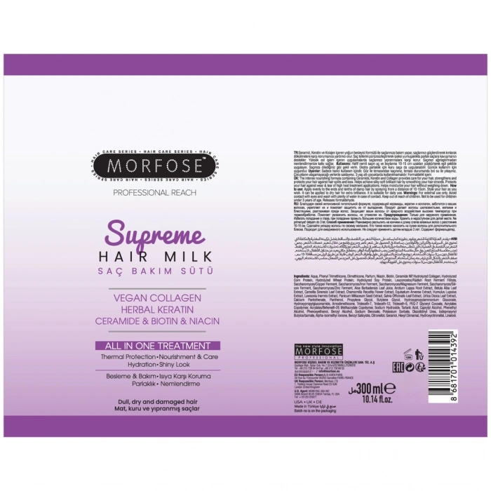 Morfose Supreme Saç Bakım Sütü 300 ml