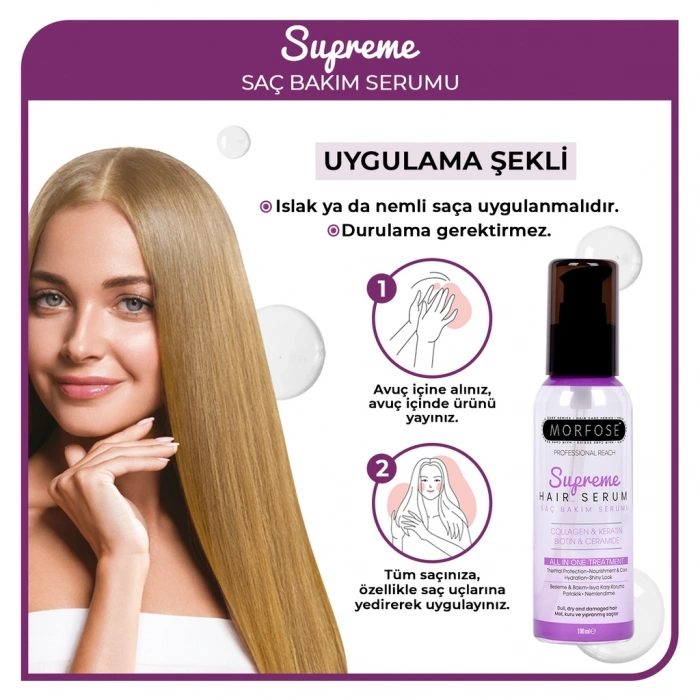 Morfose Supreme Saç Serumu 100 ml
