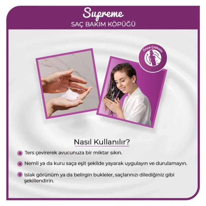 Morfose Supreme Supreme Saç Köpüğü 200 ml