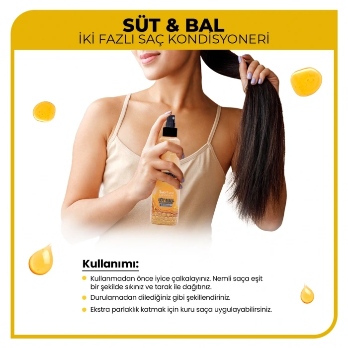 Morfose Süt Bal Çift Fazlı Fön Suyu 220 ml
