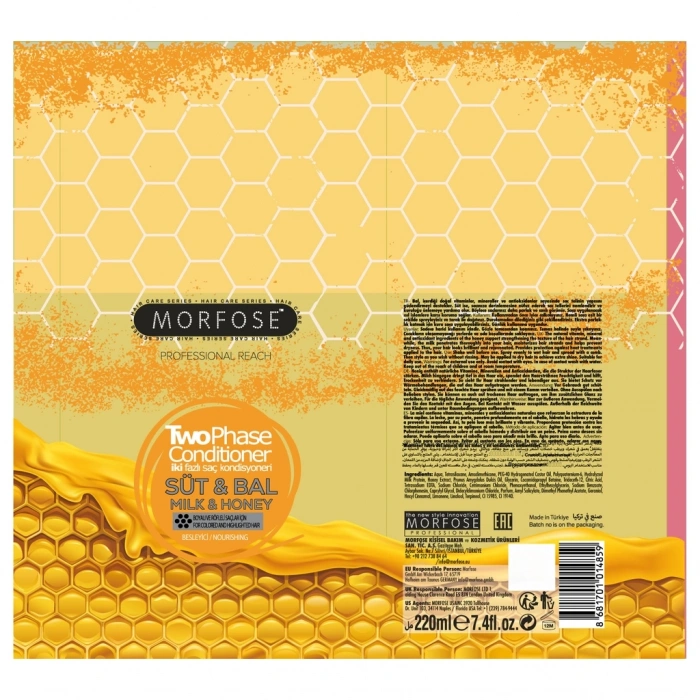 Morfose Süt Bal Çift Fazlı Fön Suyu 220 ml