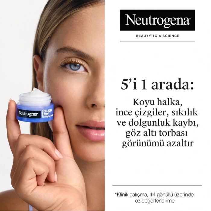 Neutrogena Collagen Bank Canlandırıcı Jel Göz Kremi 15 gr