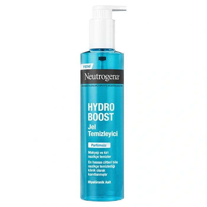 Neutrogena Hydro Boost Parfümsüz Jel Temizleyici 200 ml