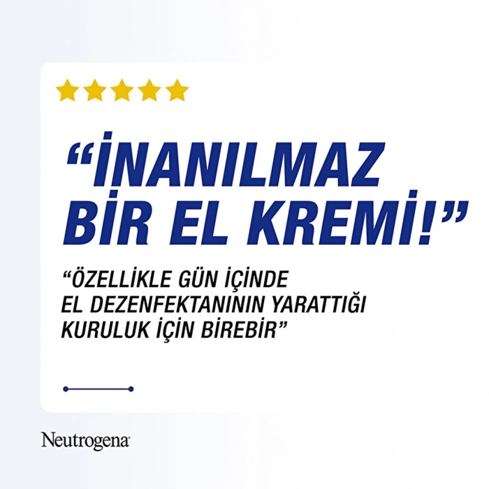 Neutrogena Norveç Formülü Hızlı Emilen El Kremi 75 ml