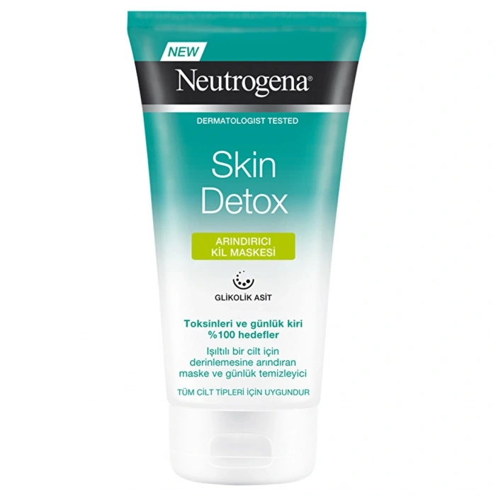Neutrogena Skin Detox Arındırıcı Kil Maskesi 150 ml