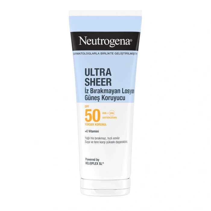 Neutrogena Ultra Sheer İz Bırakmayan 50SPF Güneş Koruyucu Losyon 200 ml