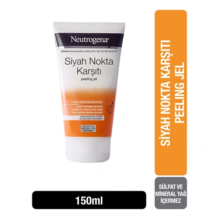 Neutrogena Visibly Clear Siyah Nokta Temizleyici Peeling 150 ml