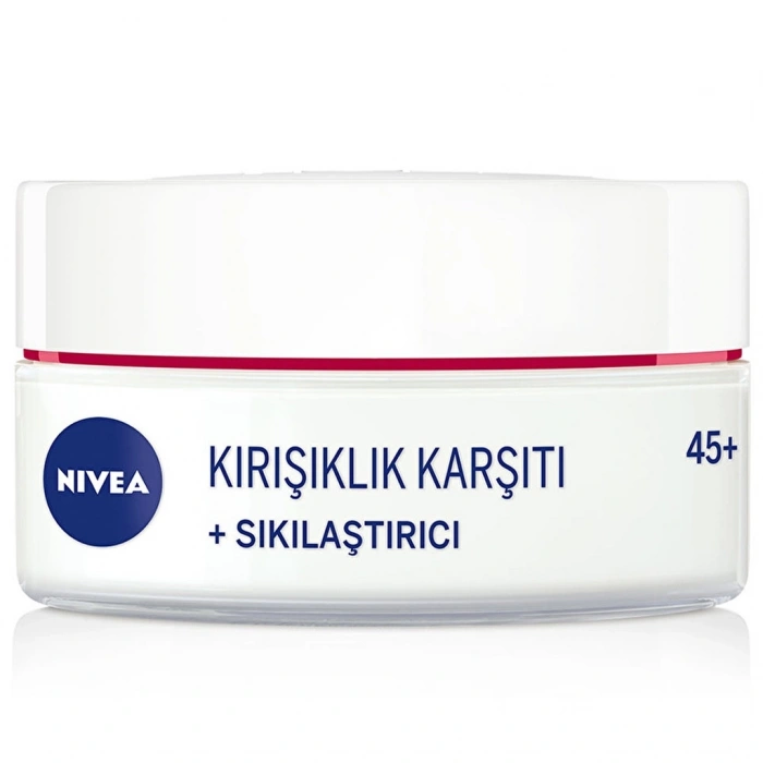 Nivea 45+ Yaş Kırışıklık Karşıtı + Sıkılaştırıcı Yüz Bakım Kremi 50 ml