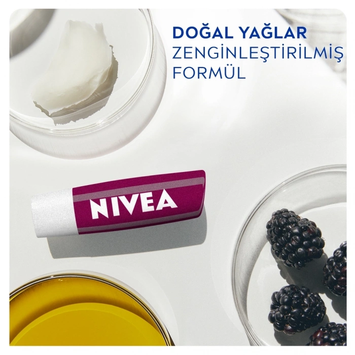 Nivea Böğürtlen Dudak Bakım Kremi 4,8 gr