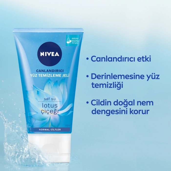 Nivea Canlandırıcı Yüz Temizleme Jeli 150 ml