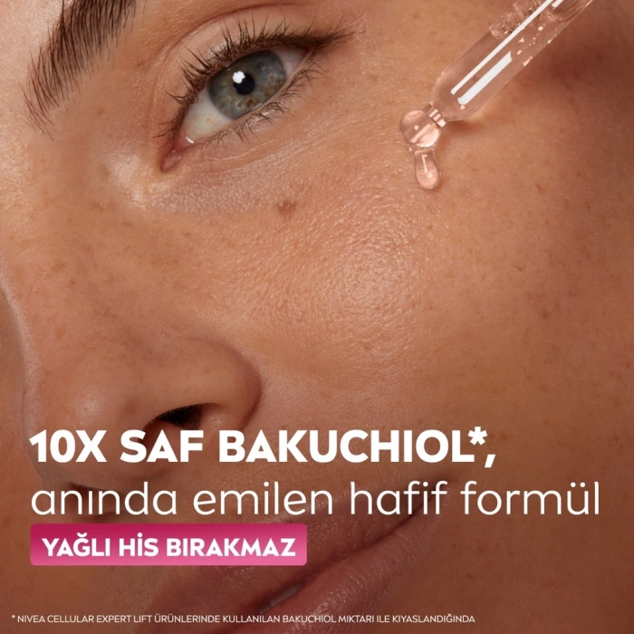 Nivea Cellular Expert Lift Doğal Retinol Alternatifi Saf Bakuchiol İçeren Cilt Serumu 30 ml