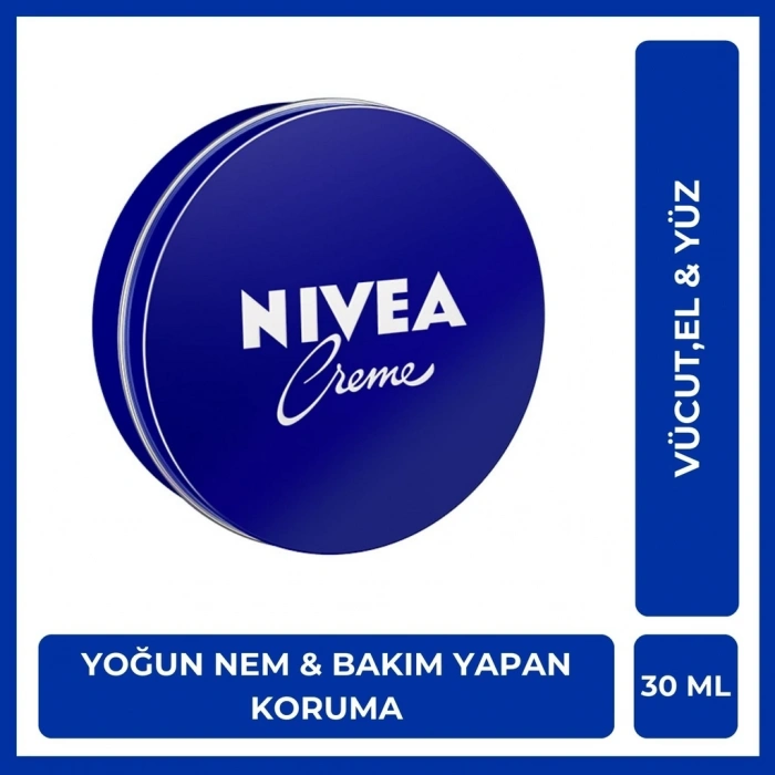 Nivea Creme Yoğun Nemlendirici Vücut Bakım Kremi 30 ml