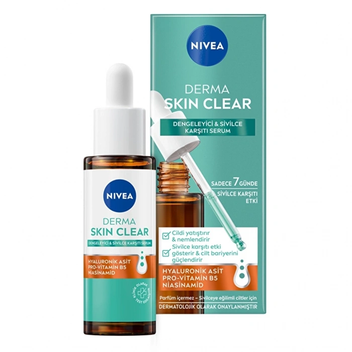 Nivea Derma Skin Clear Dengeleyici ve Sivilce Karşıtı Serum 30 ml