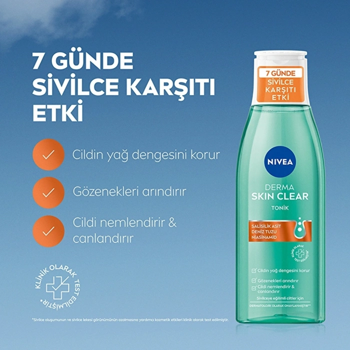 Nivea Derma Skin Clear Sivilce Karşıtı Tonik 200 ml