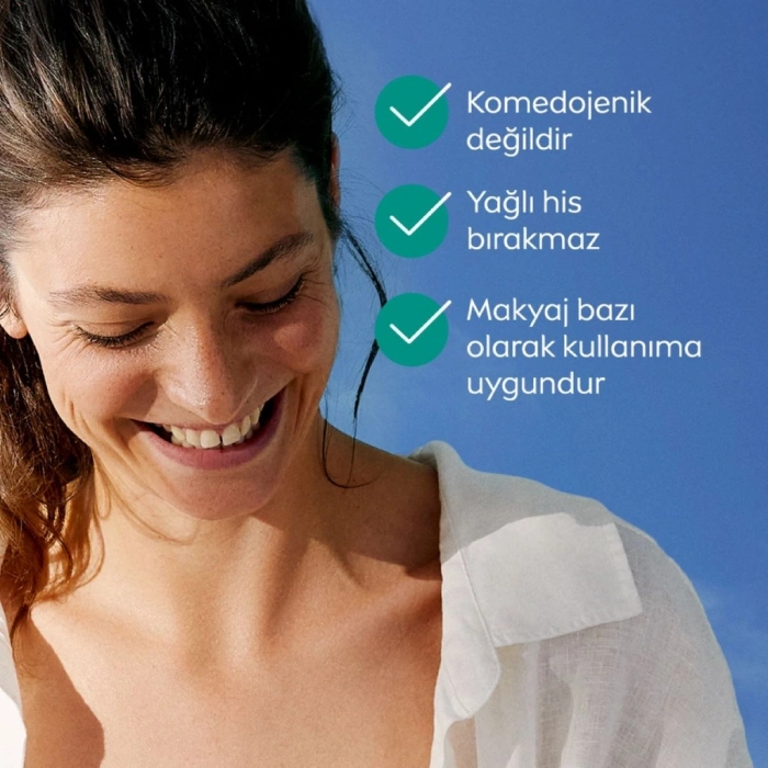 Nivea Derma Skin Clear UV Fluid 50+SPF Akne Karşıtı Yüz Güneş Kremi 40 ml