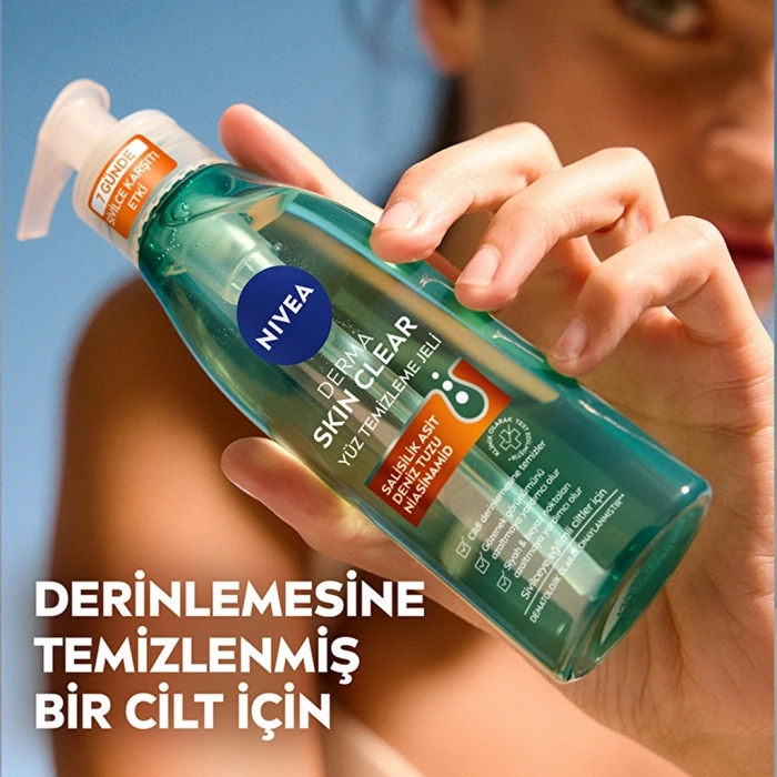 Nivea Derma Skin Sivilce Karşıtı Yüz Temizleme Jeli 150 ml